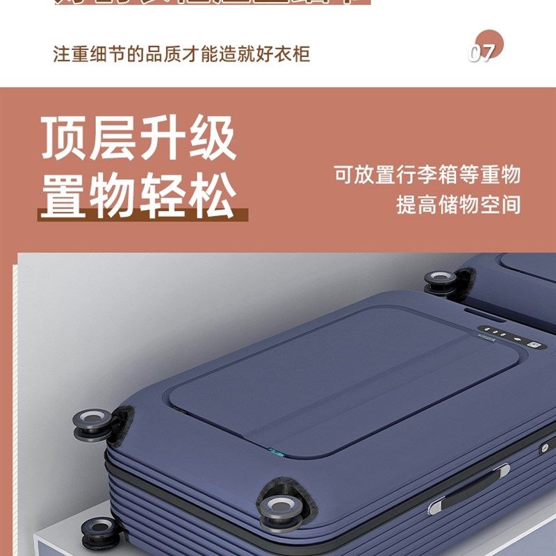 免安装折叠衣柜出租房家用卧室简易布衣柜全钢架加粗加厚组装衣橱