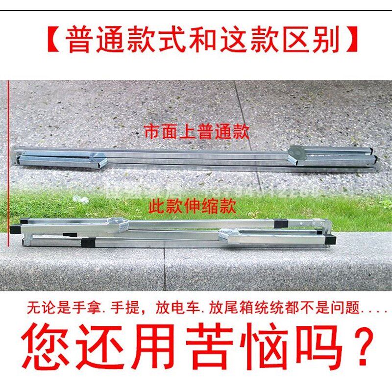 地摊货架夜市摆摊卖衣服架子伸缩加厚折叠短晾衣架摆地摊挂衣架