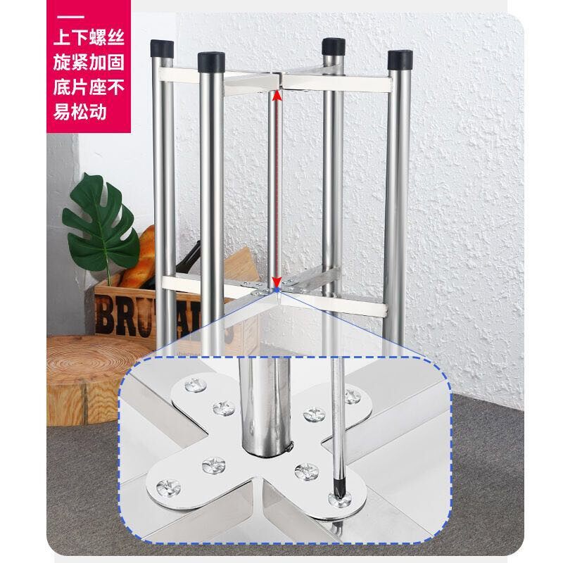 不锈钢菜板架落地商用厨房砧板架砍骨砧板台切肉架汤桶保温桶支架