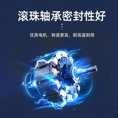 工业风扇电机大功率风扇电机头强力落地扇挂壁牛角扇通用马达配件