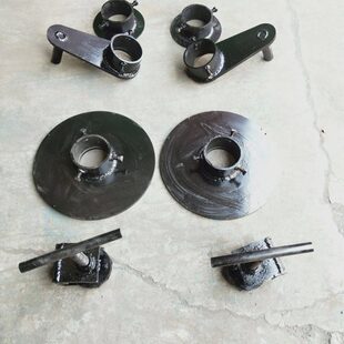 放线架刹车配件圆盘刹车盘丝杠杠套卡头