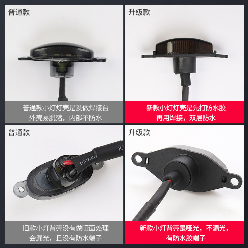 适用于猛禽F150改装17-19款专用升级款中网灯轮眉灯LED中网小黄灯