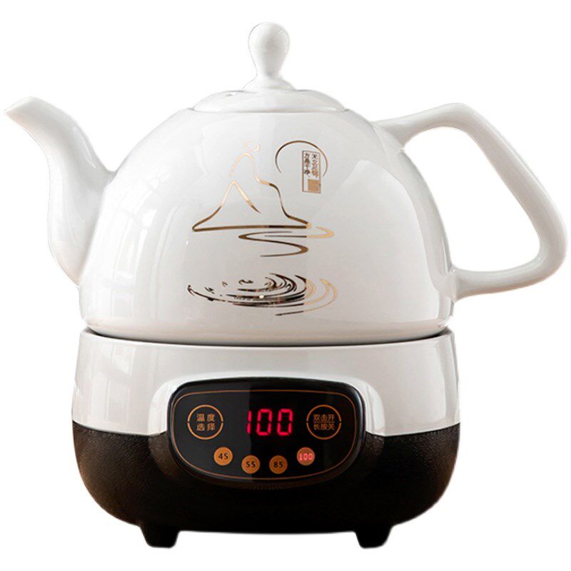 功夫茶烧水壶底部上水电水壶陶瓷茶艺炉泡茶专用全自动小茶壶家用