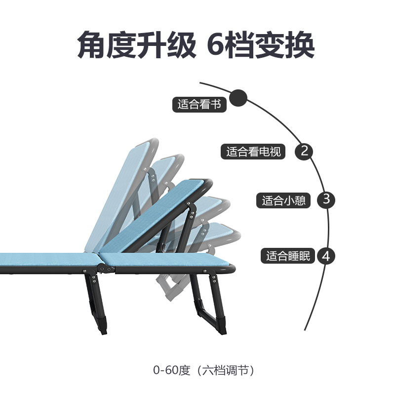 折叠床单人办公室午休家用床成人简易便携实木床陪护夜班值班神器