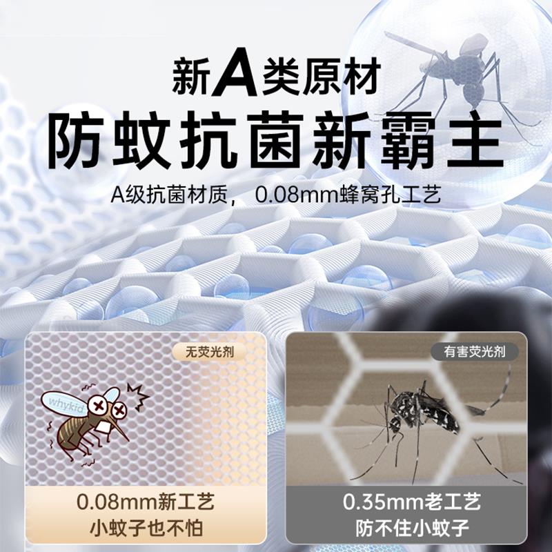 免安装蒙古包蚊帐家用卧室1.5米防摔儿童2023新款高级可折叠纹帐