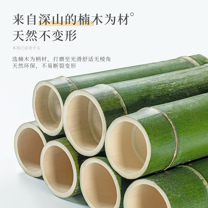洗澡刷搓背神器自己擦後背不求人沐浴刷马长柄软毛猪鬃毛身体干刷