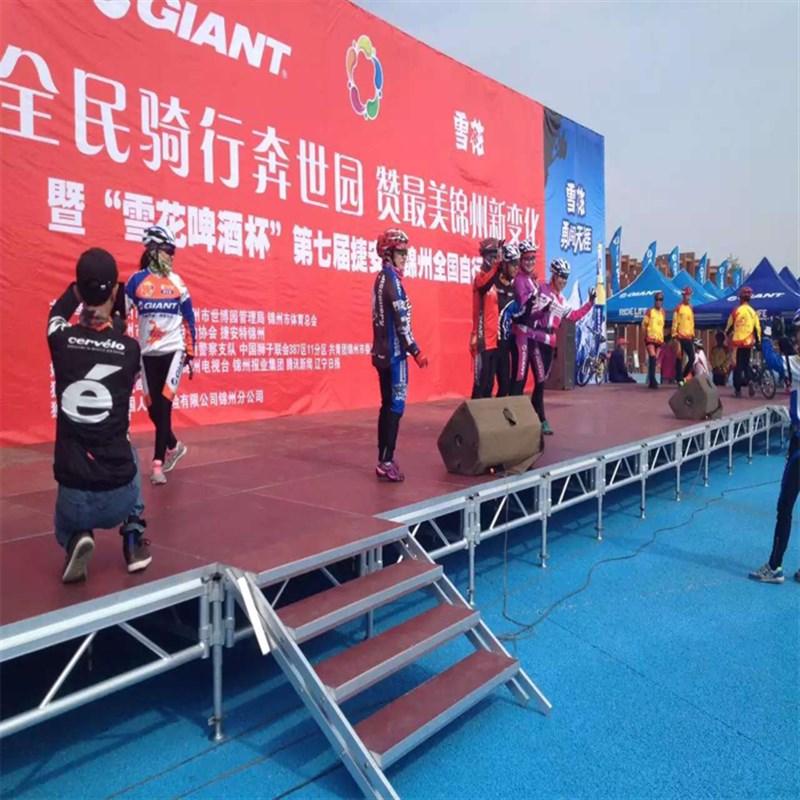 铝合金插片卡扣雷亚钢铁桁架灯光TRUSS快装折叠婚庆太空舞台看台