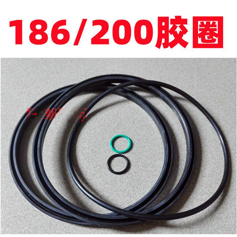 扒胎机配件优耐特斯达迪大气缸密封圈修理包胶圈压胎气鼓皮碗油封