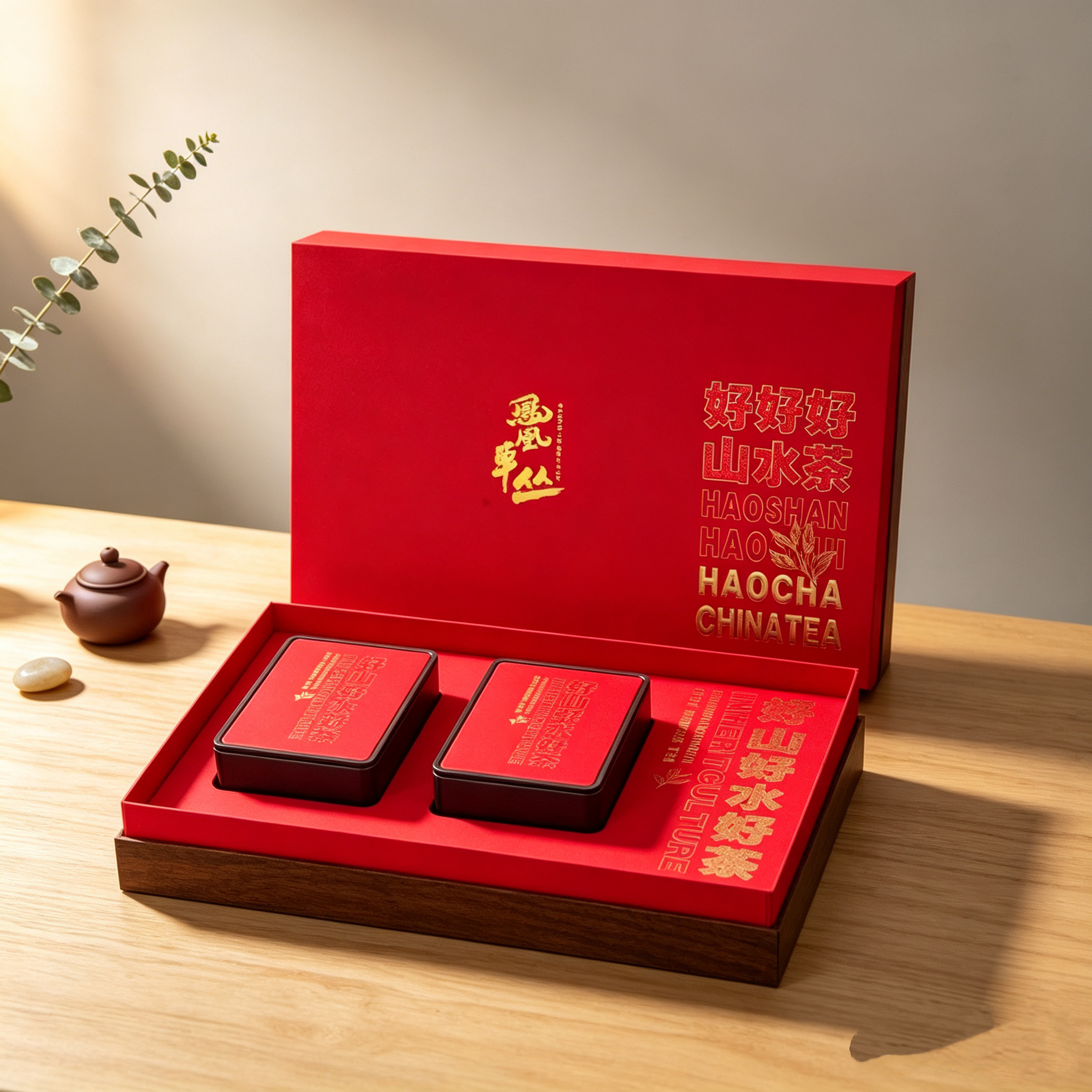 潮州特产礼盒送礼凤凰单枞茶鸭屎香茶叶清香潮汕工夫茶乌龙单丛茶