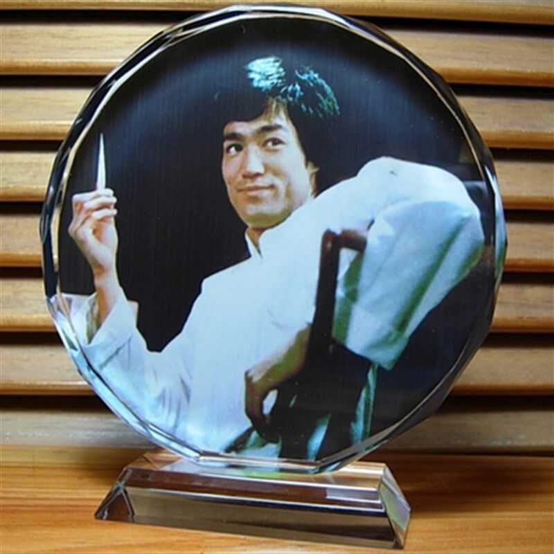 李小龙摆设公仔玩偶礼物纪念品礼品工艺品武术家人偶模型水晶摆件