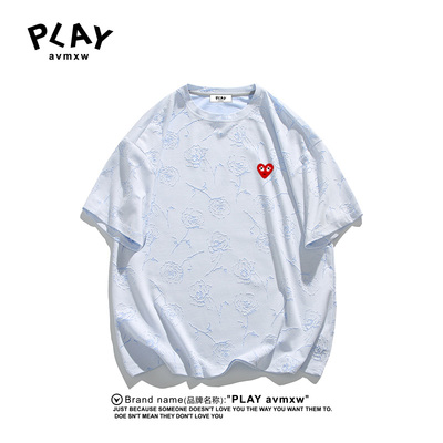 PLAYAVMXW官方短袖T恤纯棉潮牌