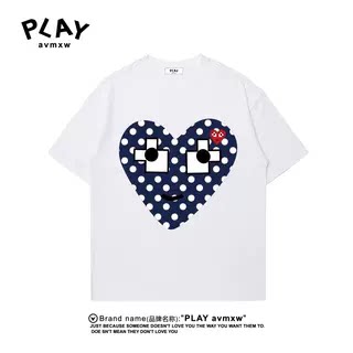 PLAYAVMXW官方短袖T恤潮牌纯棉图片