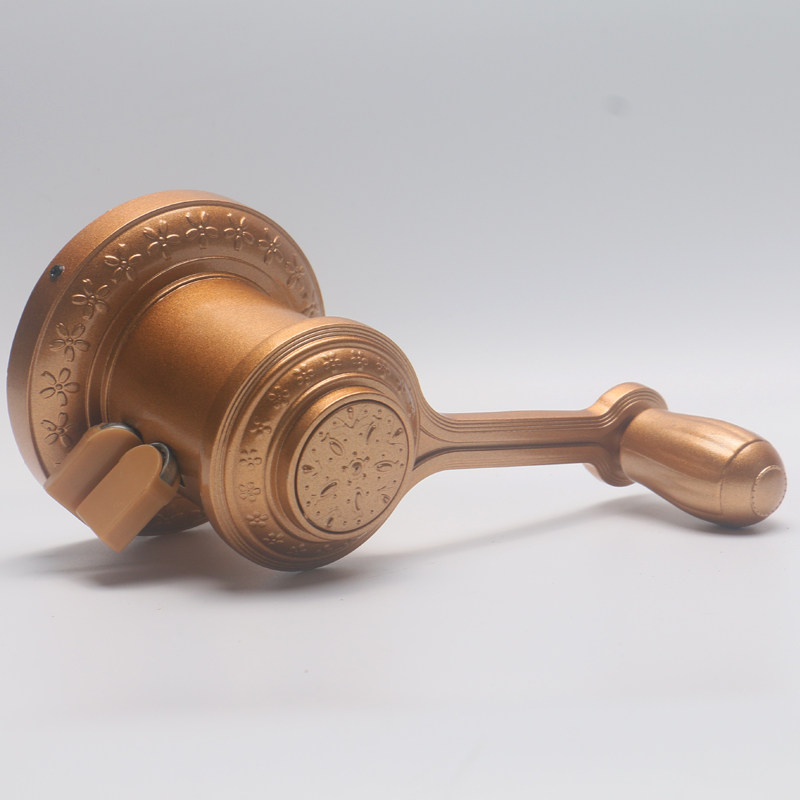 晾衣架手摇器通用室内阳台双杆晾衣杆升降器欧式推拉款孔距6cm