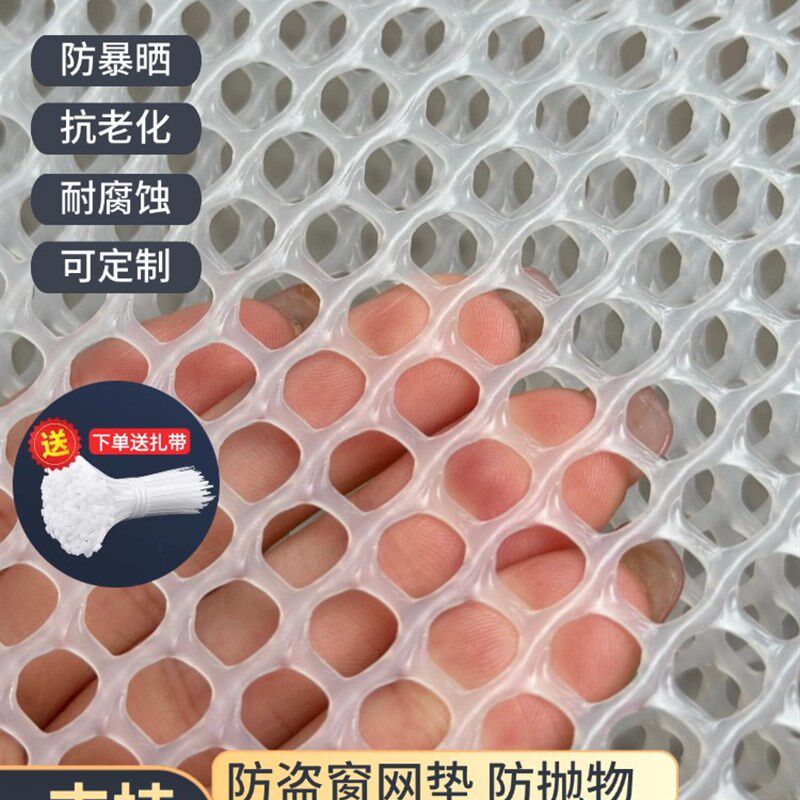 加厚塑料网格养殖围栏养鸡养鸭养蜂养蚕养鱼虾网儿童防护防猫网