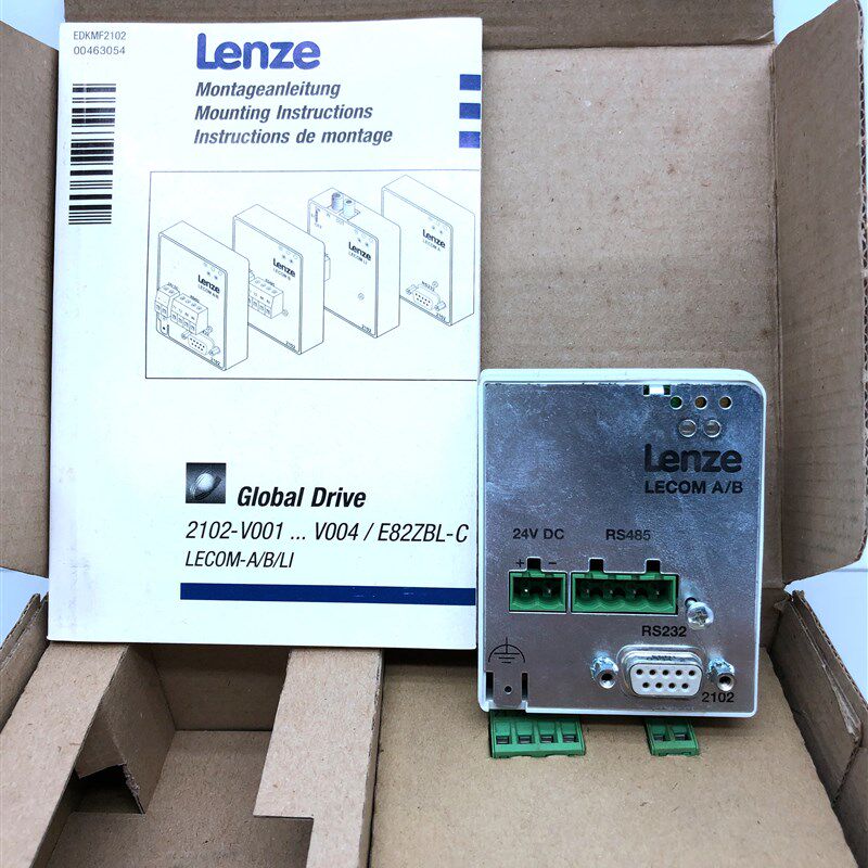 全新原装伦茨8200变频器模块EMF2102IBCV001 V002 V003质量保证
