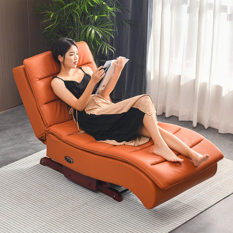 懒人电动摇椅躺椅大人家用休闲单人孕妇逍遥椅轻奢阳台高级贵妃床