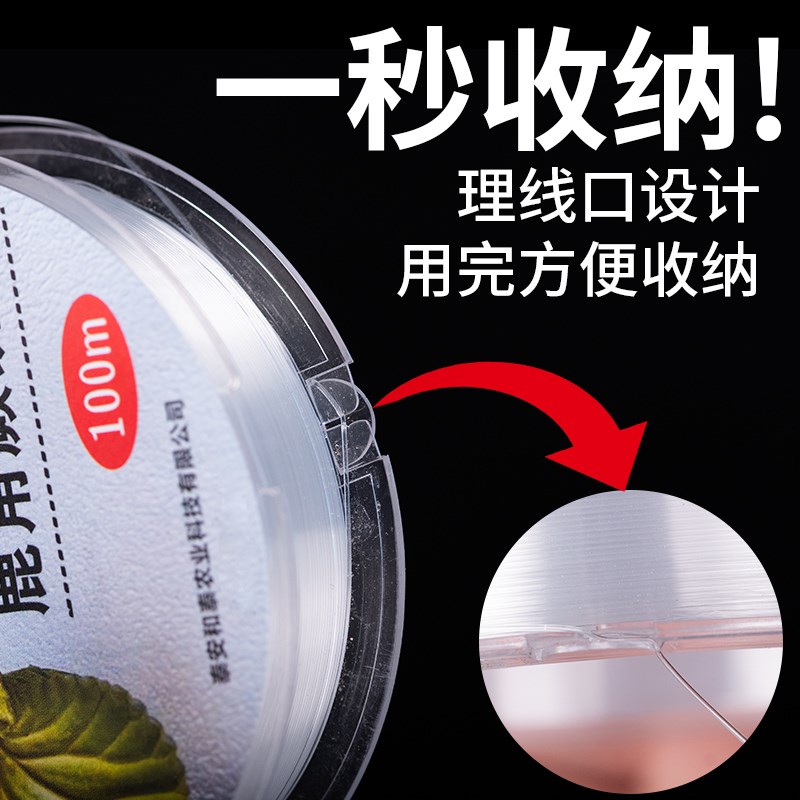 尼龙线鱼线鹿角蕨上板线板植轮胎线线透明水晶鱼线上板材料DIY图片