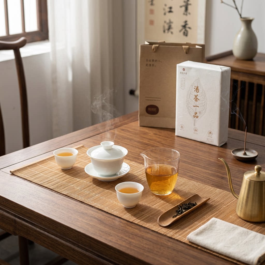 正宗安化黑茶陈年茯砖茶