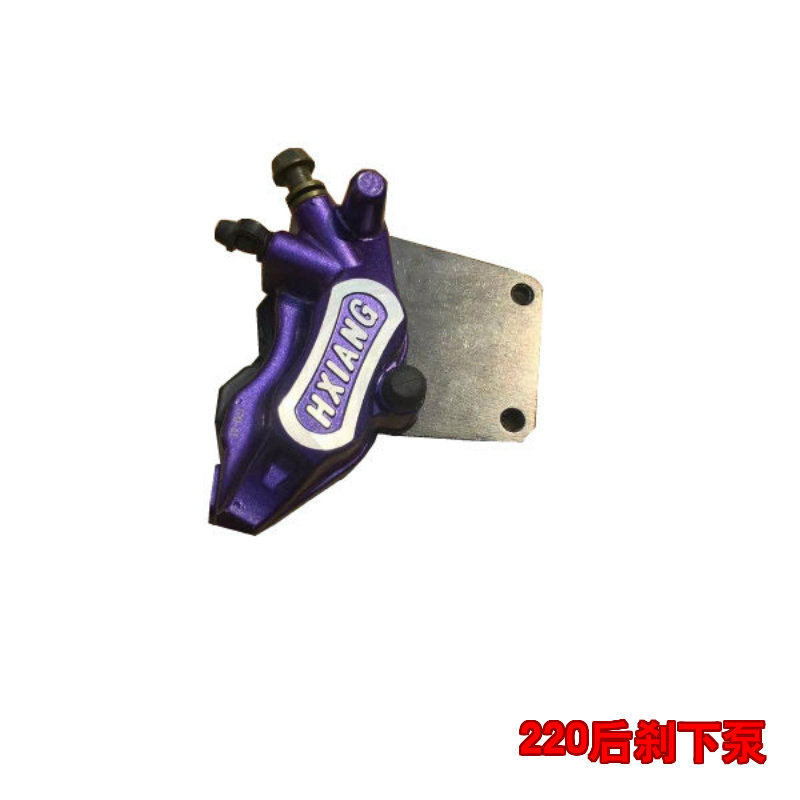 电动车前后左右泵碟刹改装下泵总成尚领迅鹰卡钳配件双活塞AB油泵