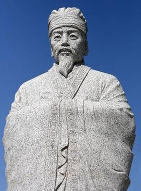 石膏定制木圣公输盘鲁班雕像马钧张旭怀素墨子张衡雕塑模型摆件