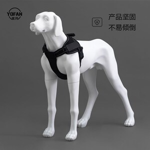 狗摆件玻璃钢大号魏玛犬宠物橱窗装饰衣服胸背展示架道具狗模特