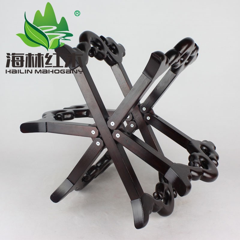 红木工艺品花架实木鱼缸架花瓶花几底座木质花盆景架子花瓶置物架