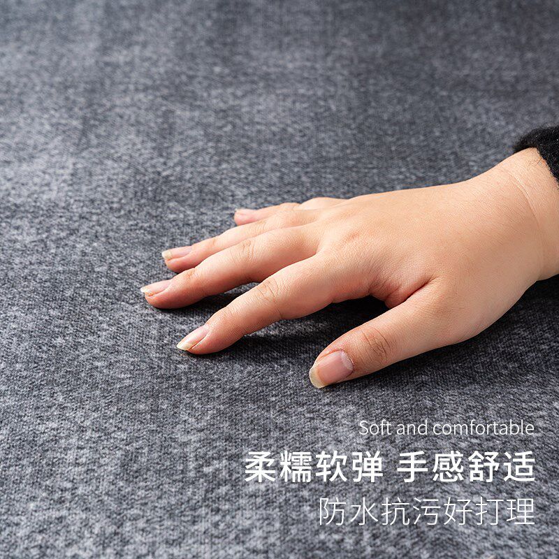 2025新款客厅地毯茶几毯卧室地垫房间床边毯沙发免洗大面积全铺