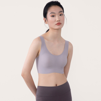 STW美背抹胸内衣女裹胸防走光背心式聚拢胸罩无痕无钢圈运动文胸