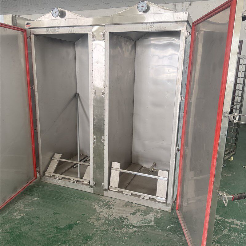 食品馒头蒸房全自动大型食堂商用馒头蒸柜双开门不锈钢蒸饭蒸箱