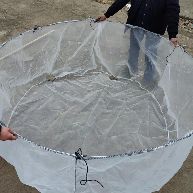 圆形网箱100目孵化产卵催产水花育苗水蛭锦鲤黄鳝养殖网箱定做