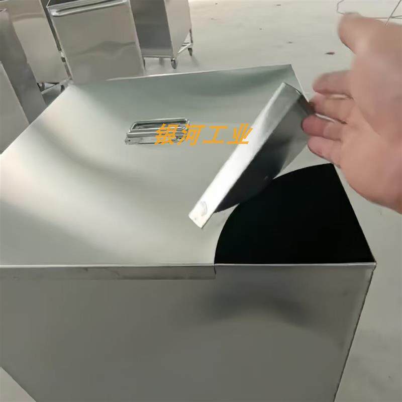 304不锈钢储料桶原料储存箱注塑橡胶颗粒转运仓粉料周转箱物料桶