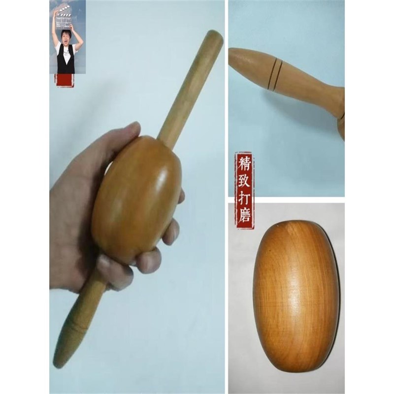 烧卖擀面杖走锤滚筒做烧麦皮用滚轮滚轴烧麦槌家用大小号饺子工具