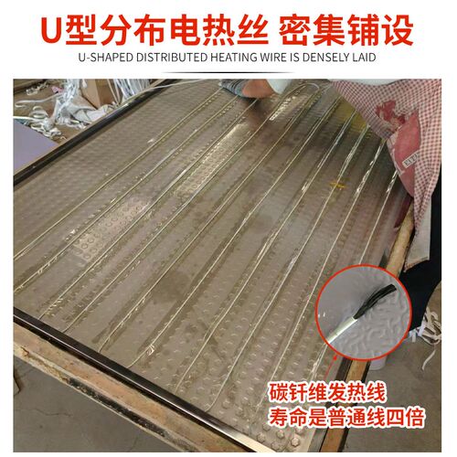 仔猪用电热板不锈钢碳纤维母猪产床保温箱加热板兽用养殖发热保温