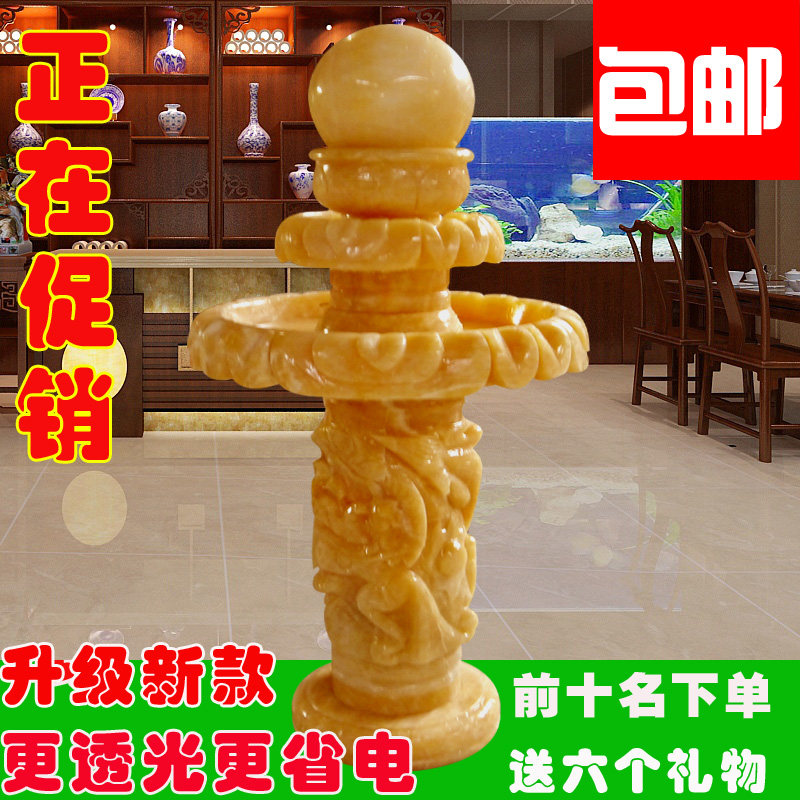 开业新款招财球转运球流水喷泉室内摆件石材工艺品家居现代风水球