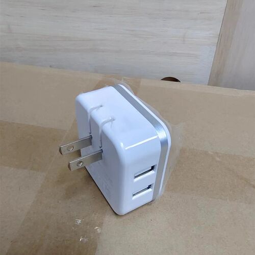 智能5v2A充电器头充电头通用双口单USB插头摄像头电源侧插充电器