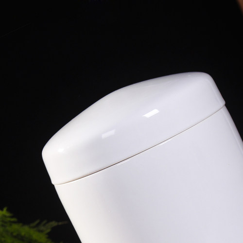 密封罐陶瓷器骨灰坛殡葬用品宠物骨灰坛纯白储物罐骨灰盒灵宠物罐