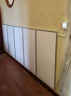 碳晶墙暖电暖器石墨烯白色电热画江苏厂家用煤改电500W发热取暖板