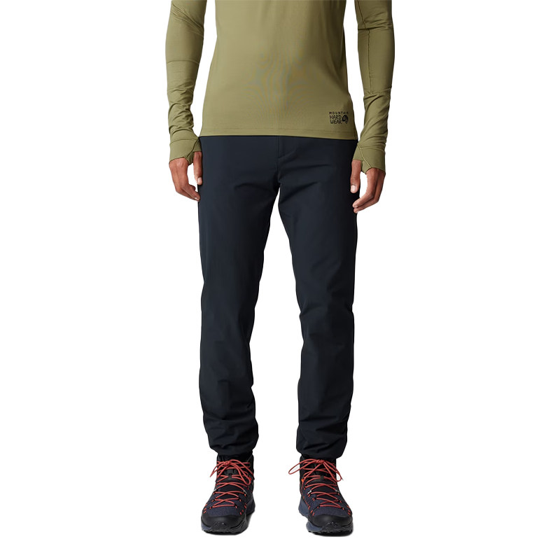 Mountain Hardwear山浩男Yumalino Active修身高弹加绒保暖软壳裤