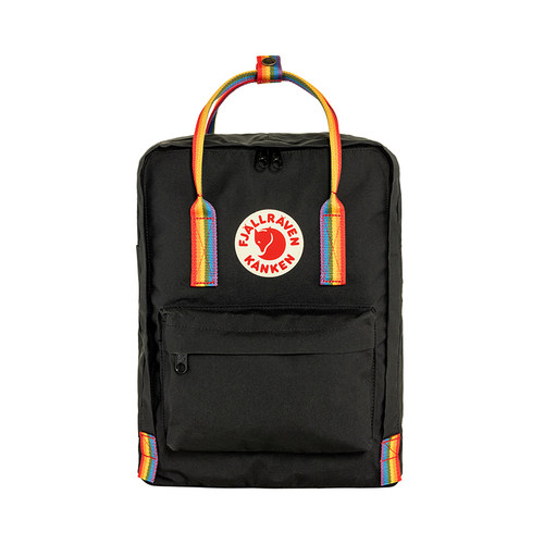Fjallraven北极狐男女Kanken Rainbow彩虹包休闲双肩背包23620