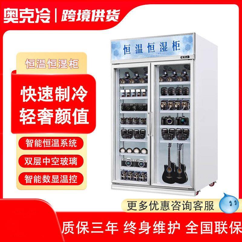 商用恒温恒湿柜胶片防潮柜文物字画芯片柜茶叶吉他品柜保鲜冷藏