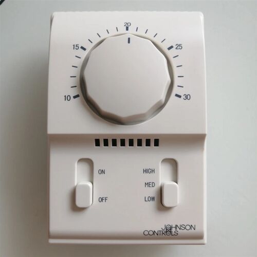 江森单冷/冷暖空调风机盘管温控器面板Johnson温控开关T2000EAC-0