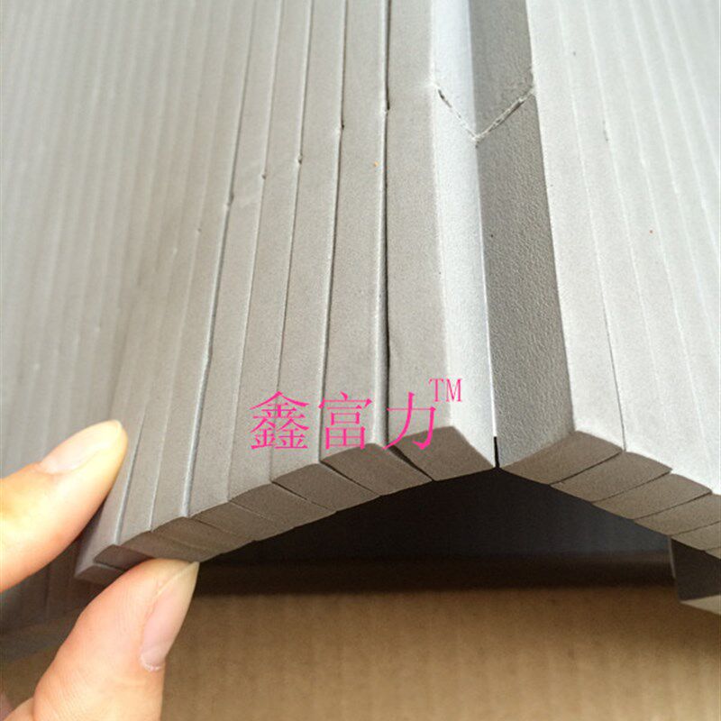 刀版弹垫 55度灰色刀模刀板弹垫胶条 高弹压痕条模切海绵鑫富力