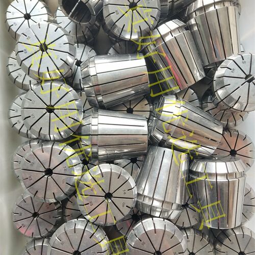 ER50高精度弹簧发夹头 筒夹6MM-40MM弹性嗦咀数控铣床雕刻机高精5