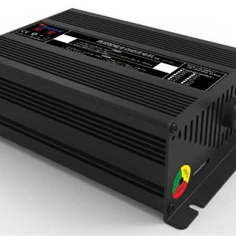 拓安24V/36V48V-10A/12A/15a电动叉车电动三轮车洗地机智能充电器