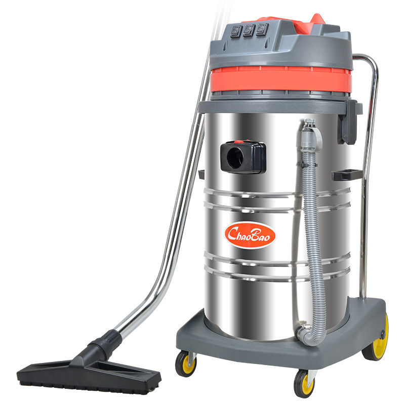 超宝CB80-3大型工业吸尘器80L工厂车间商用洗车大功率吸水机3000W