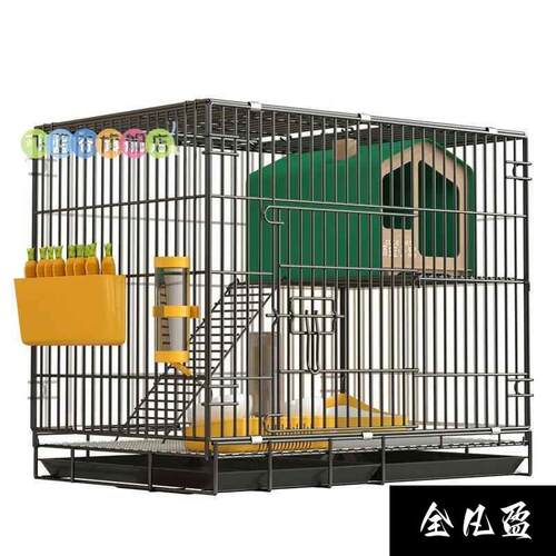 兔子笼子家用室内侏儒兔新型专用兔笼大号荷兰猪豚鼠笼双层兔窝笼