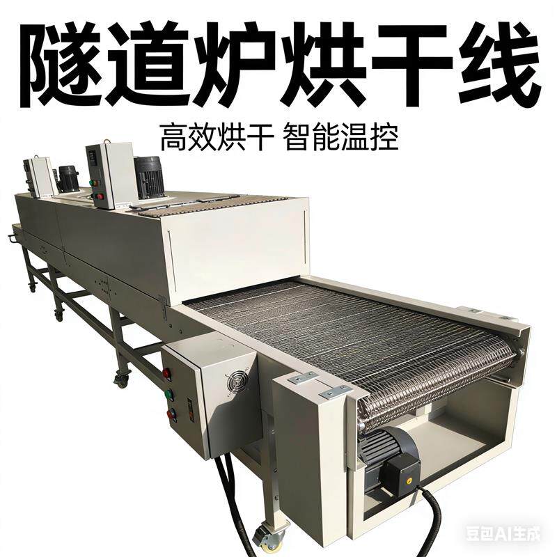 工业五金高温电热隧道式炉烘干烘道网带链板流水线烘烤线烘干机厂