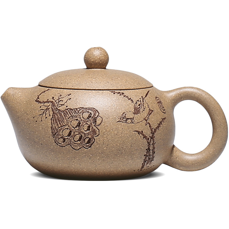 宜兴紫砂壶纯手工功夫茶具办公家用小茶壶一人用小容量段泥西施壶