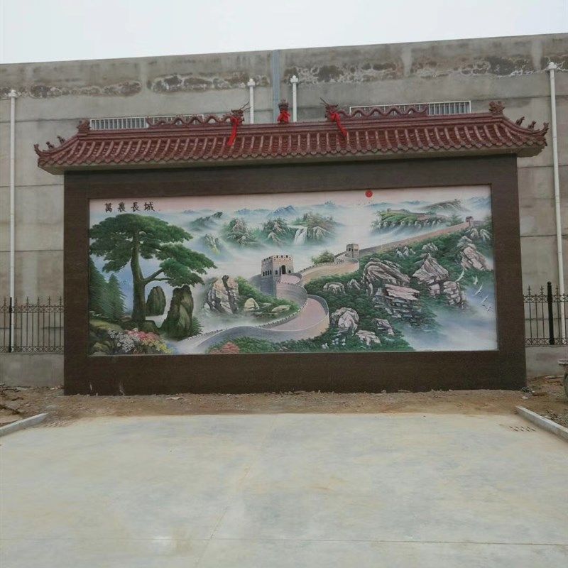 仿古新款配件陶瓷龙跑兽二龙戏珠青瓦龙琉璃瓦龙双龙戏珠屋顶宝顶