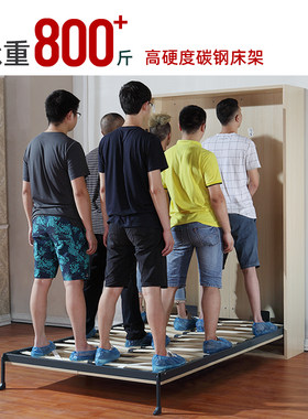 韵思侧翻床五金配件墙上隐藏式壁挂床小户型家用多功能旋转折叠床